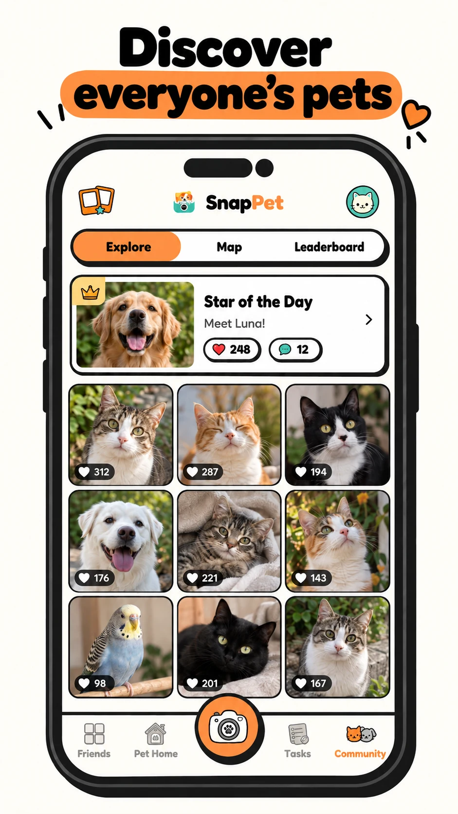 SnapPet: Cat & Dog Collector screenshot
