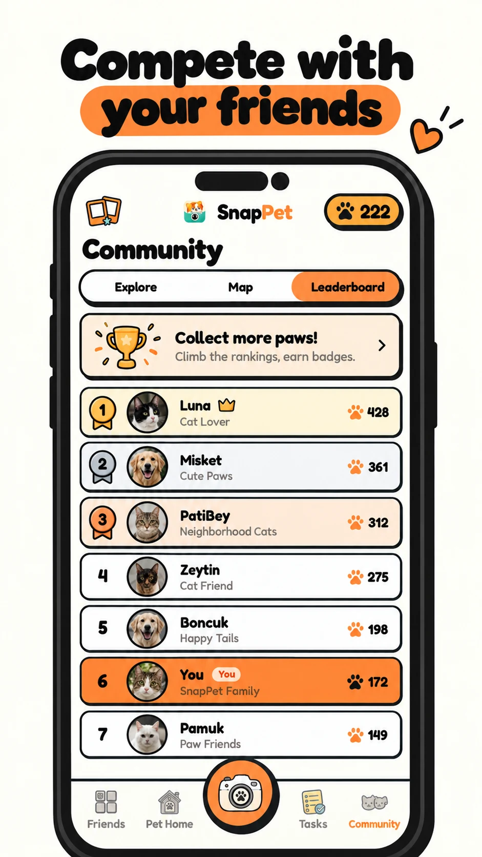 SnapPet: Cat & Dog Collector screenshot